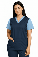 Women’s Duple Scrubs – Dark Slate Blue