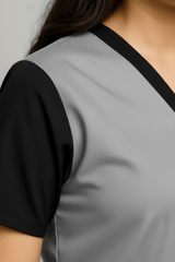 Women’s Duple Scrubs – Light Slate Grey gallery