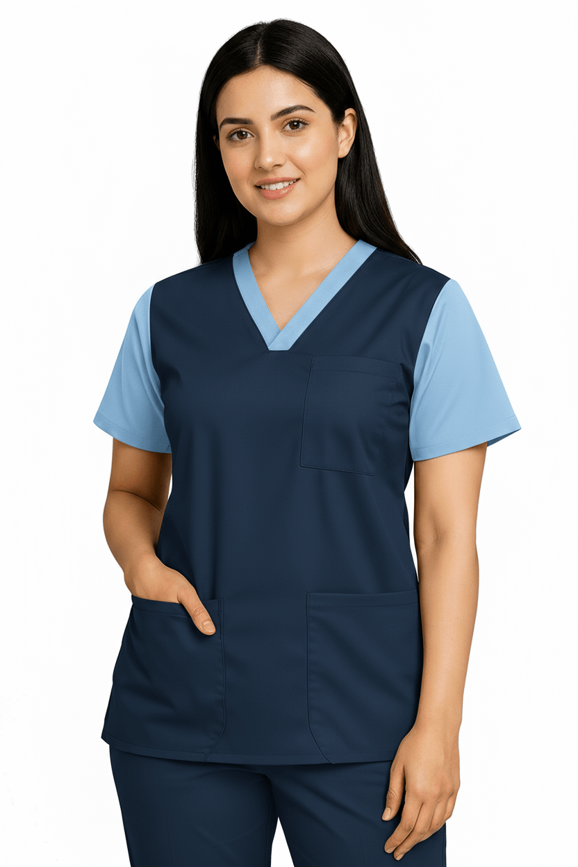Women’s Duple Scrubs – Dark Slate Blue
